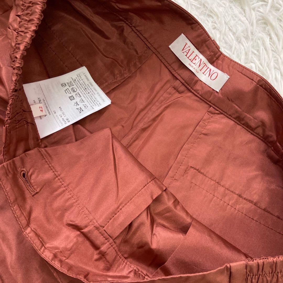 VALENTINO ハーフパンツ ピンク 42 上品 キレイめ 着回し シンプル
