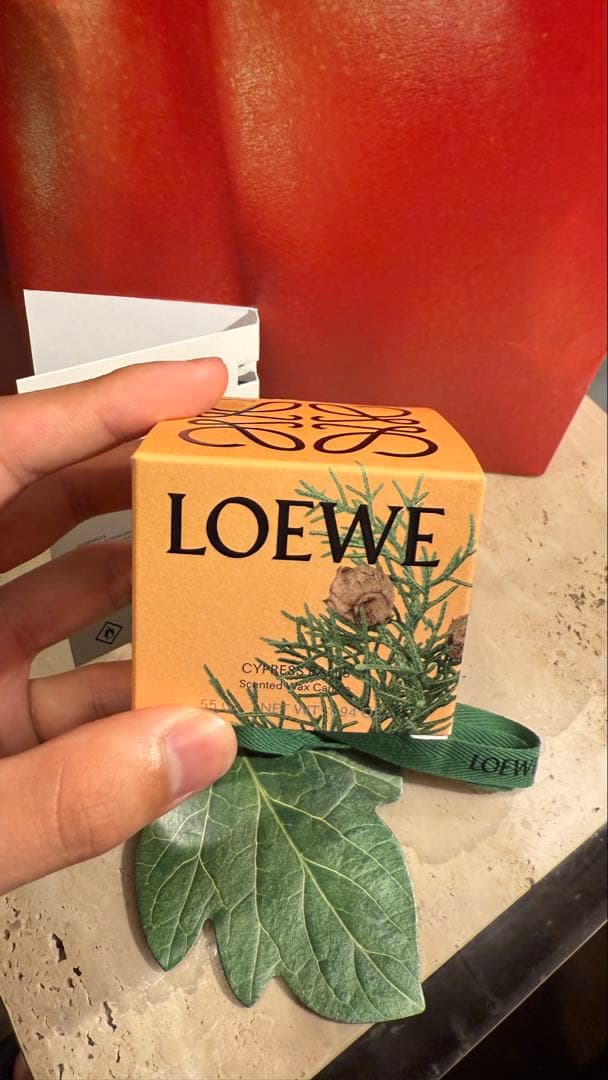 新品未使用　LOEWE キャンドル•紙袋•試香水　3点セット
