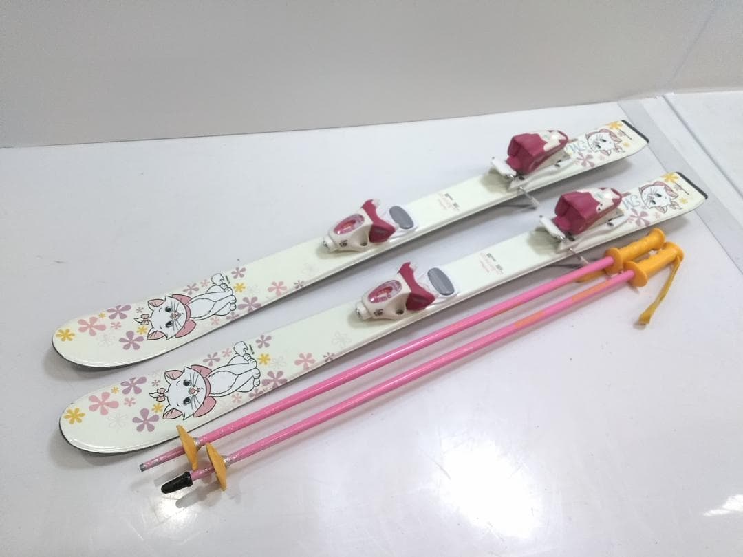 女の子 ジュニアスキー4点セット ディズニー 100cm ブーツ 22cm ◇