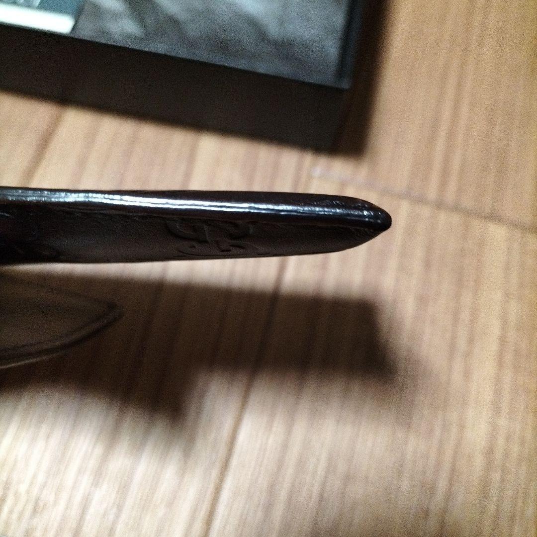 新品未使用 GUCCI ブラウンレザー メガネケース 小物入 化粧筆