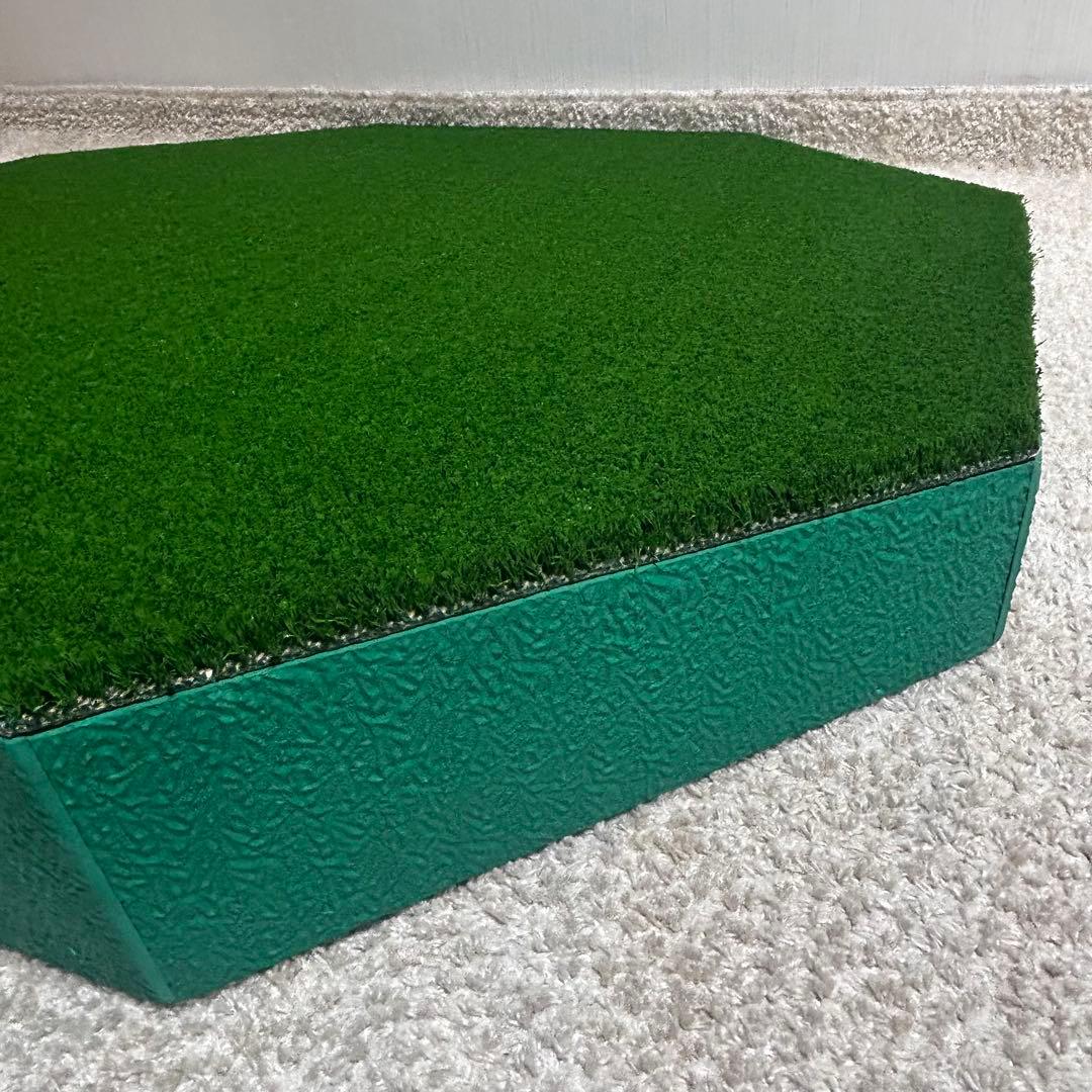ゴルフ　練習用　傾斜ショットマット　傾斜マット　8角形　100cm×100cm