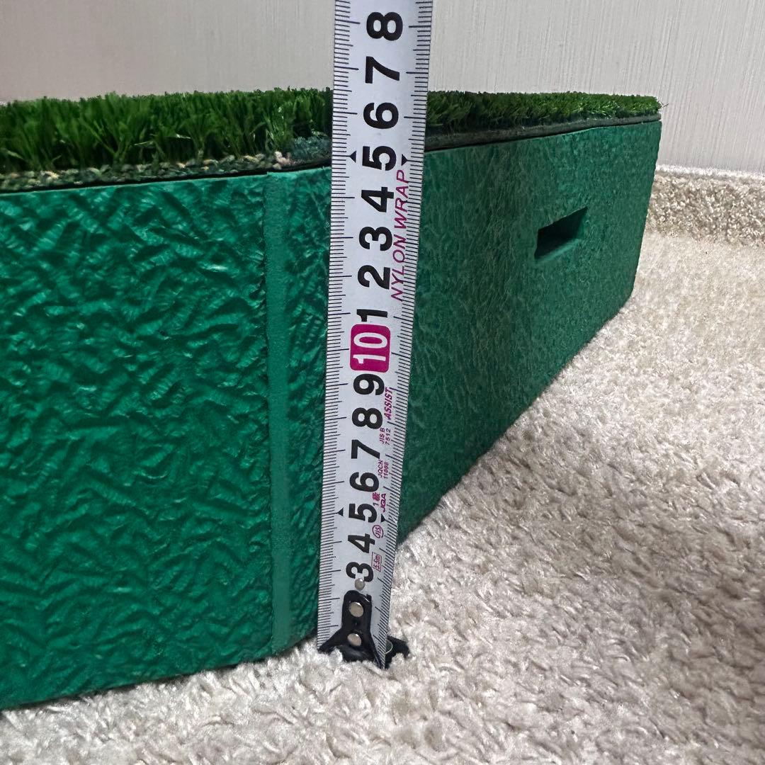 ゴルフ　練習用　傾斜ショットマット　傾斜マット　8角形　100cm×100cm