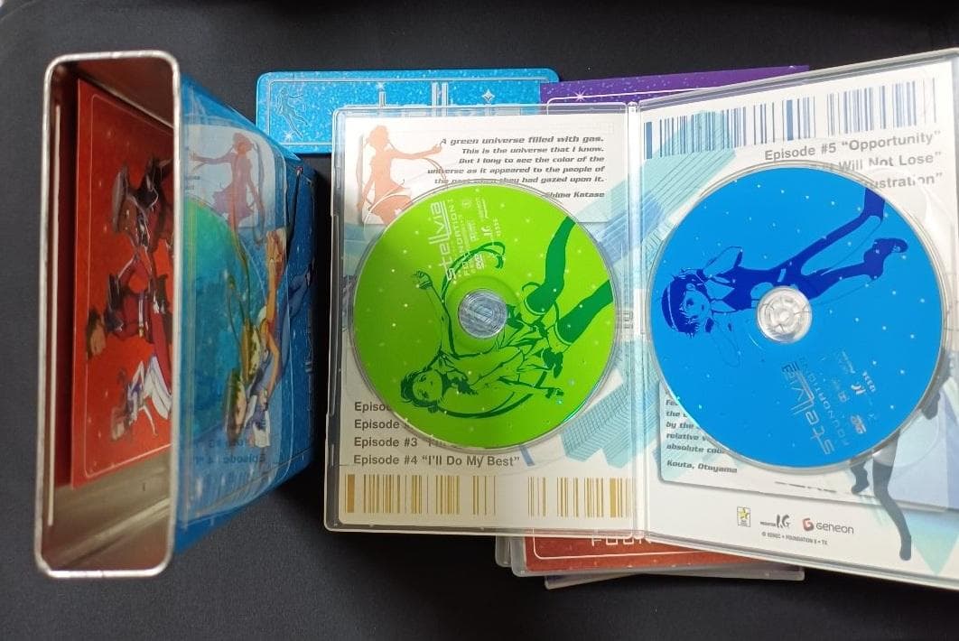 レア品　リージョン1DVD 宇宙のステルヴィア　全巻カンボックス付セット