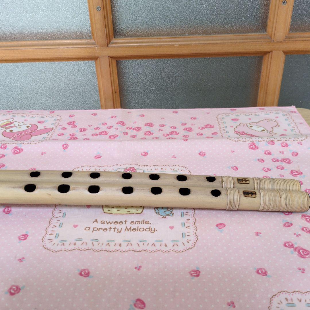 スギ篠笛六本調子古典（道中）新品