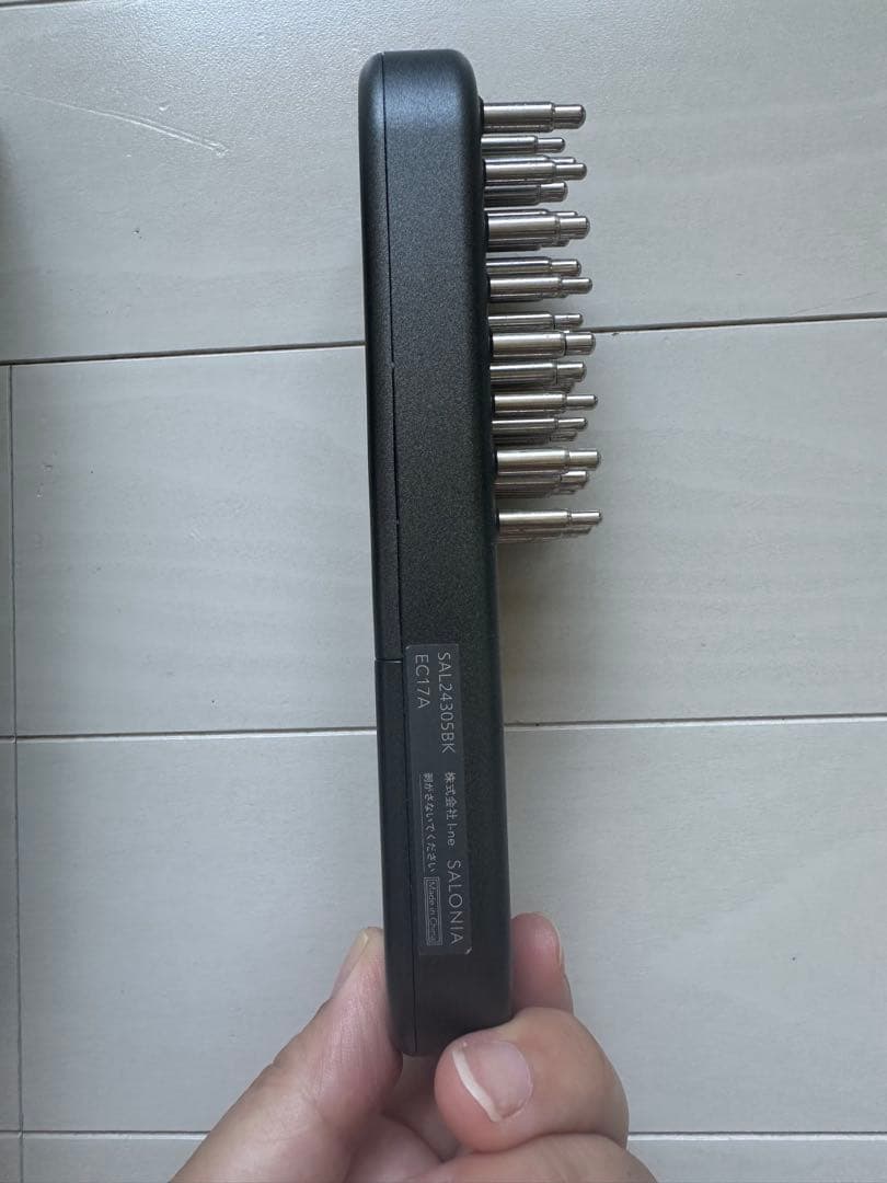 SALONIA EMS LIFT BRUSH ブラック