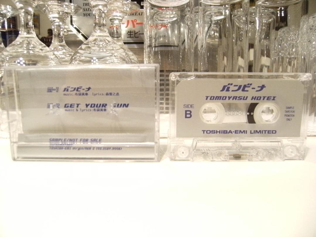 プロモーション用★BOOWY 氷室京介 布袋寅泰 バンビーナ カセットテープ