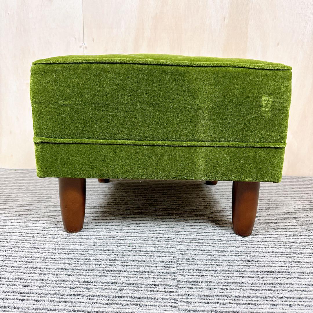 カリモク60 Kチェア オットマン モケットグリーン 【送料無料】 カリモク