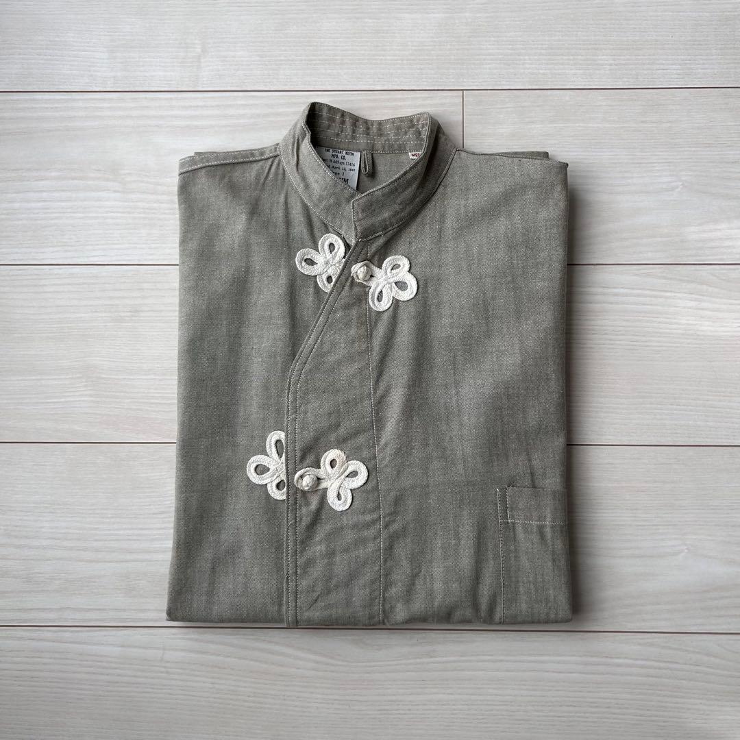 【希少】40s アメリカ軍　パジャマジャケット　スリーピングジャケット　軍納品