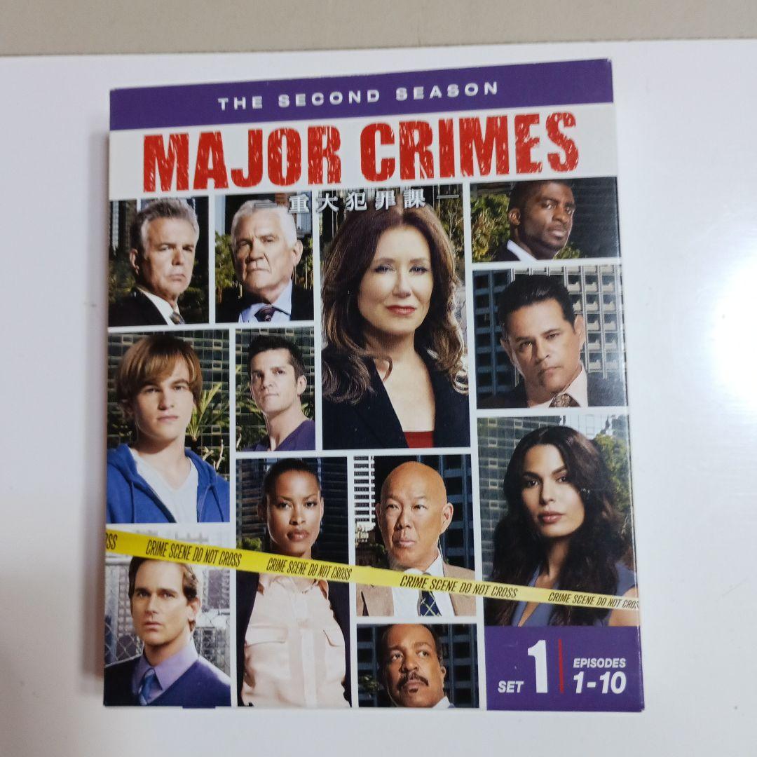 MAJOR CRIMES ~重大犯罪課 1st・2nd各 1~10話5枚組DVD