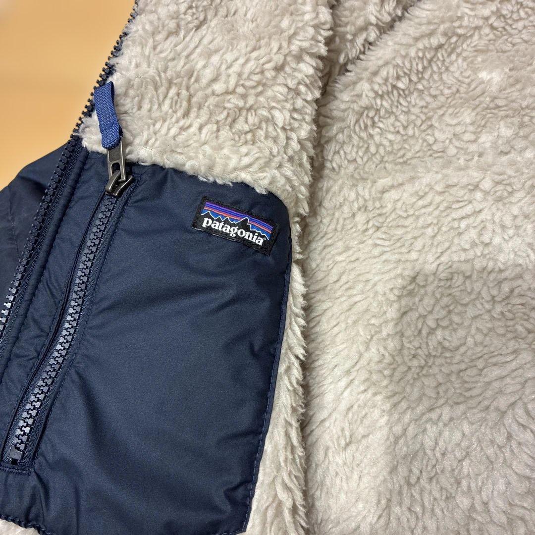 美品patagonia ネイビー ダウンジャケットXXL レディースリバーシブル