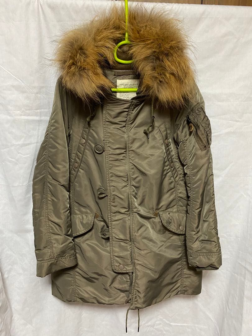 ⭐️未使用⭐️goaゴアリアルファー付きミリタリーモッズコートカーキライナーy2k