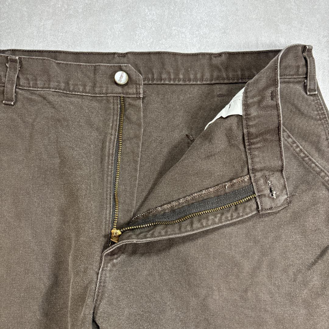 カーハート　ダックペインターパンツ　ブラウン　ビックサイズ　W40 L30