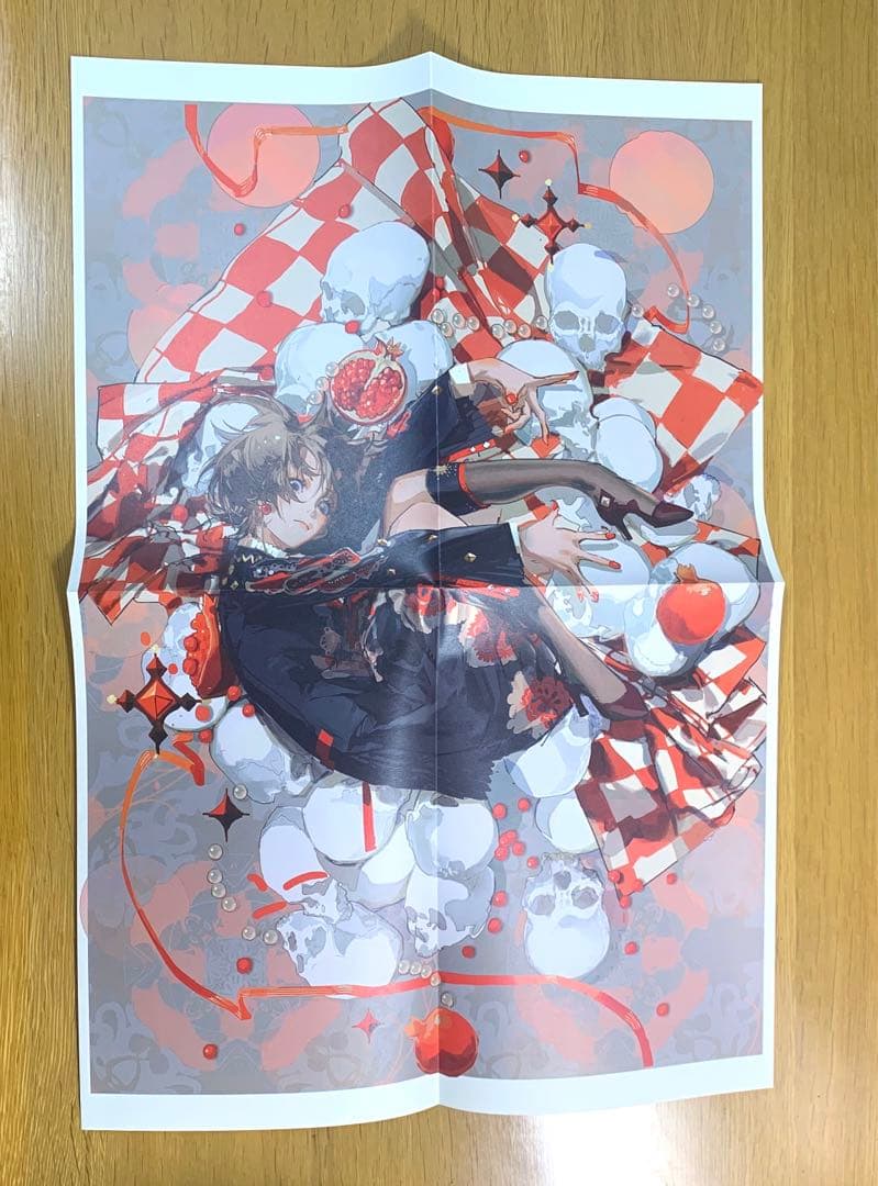 REDUM 初商業画集「日光如 花束般 傾倒」直筆サイン & A3ポスター付き