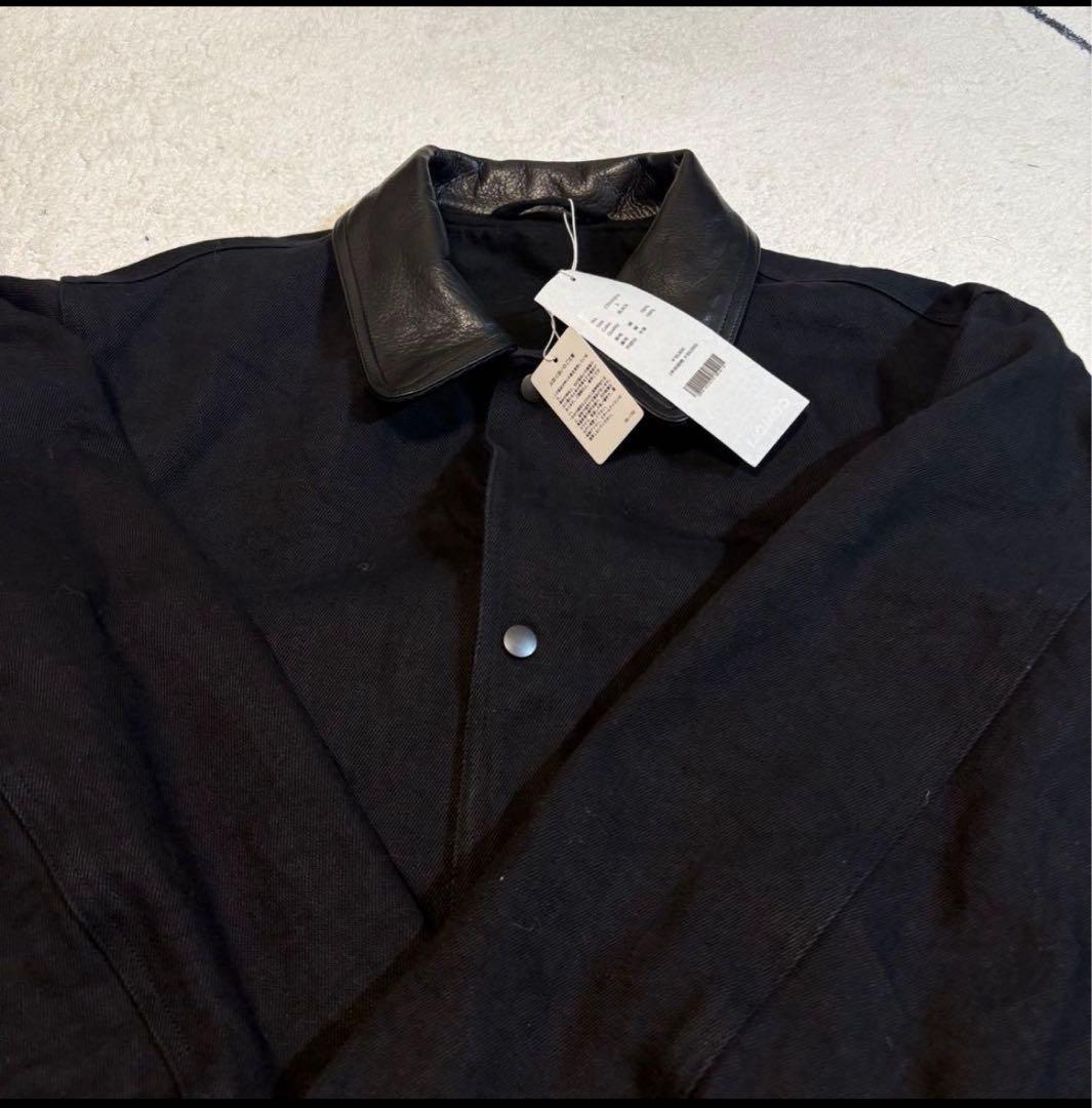 【新品未使用】COMOLI☆25aw カバーオール☆3☆黒