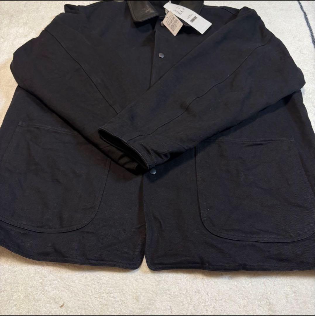 【新品未使用】COMOLI☆25aw カバーオール☆3☆黒