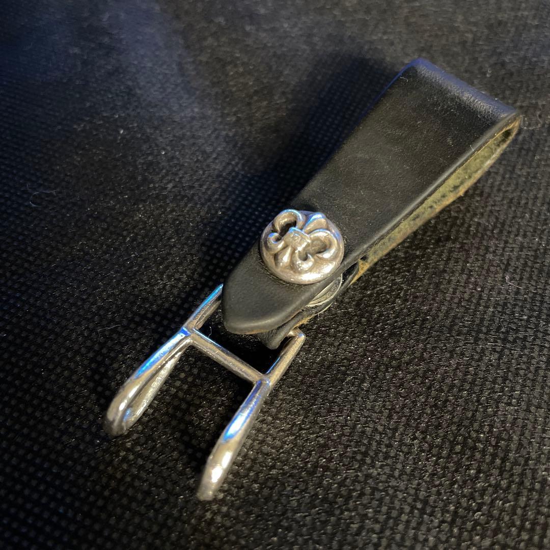 b*a様 週末まで価格★Chrome Hearts Wベルトループ フレアボタン