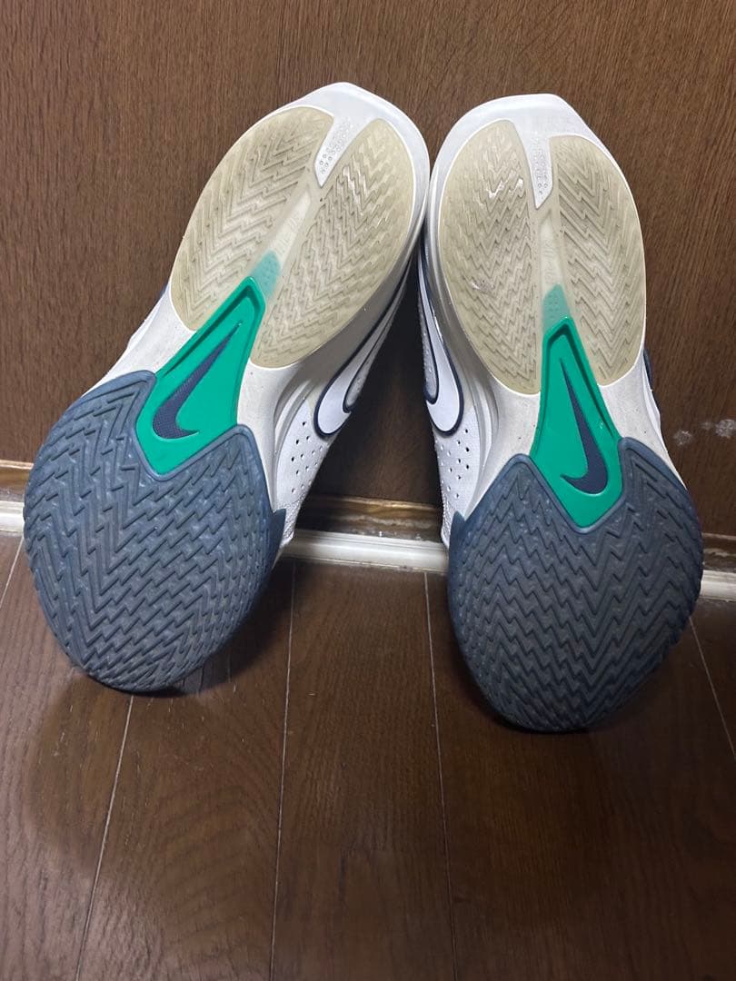 最終値下げ　Nike ナイキ GTカット3 ホワイト/ネイビーバッシュ