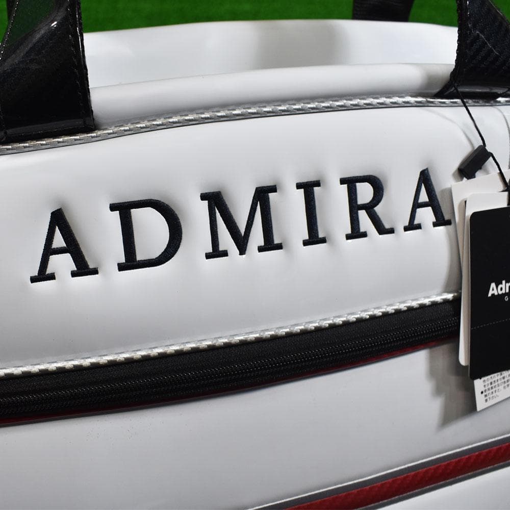 ADMIRAL GOLF アドミラル ゴルフ ボストンバッグ【ホワイト】新品！
