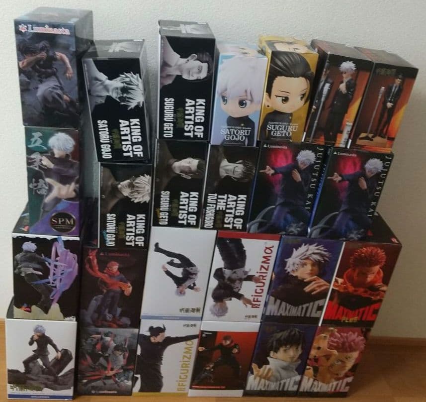 呪術廻戦 フィギュア 五条 伏黒 夏油 虎杖 乙骨