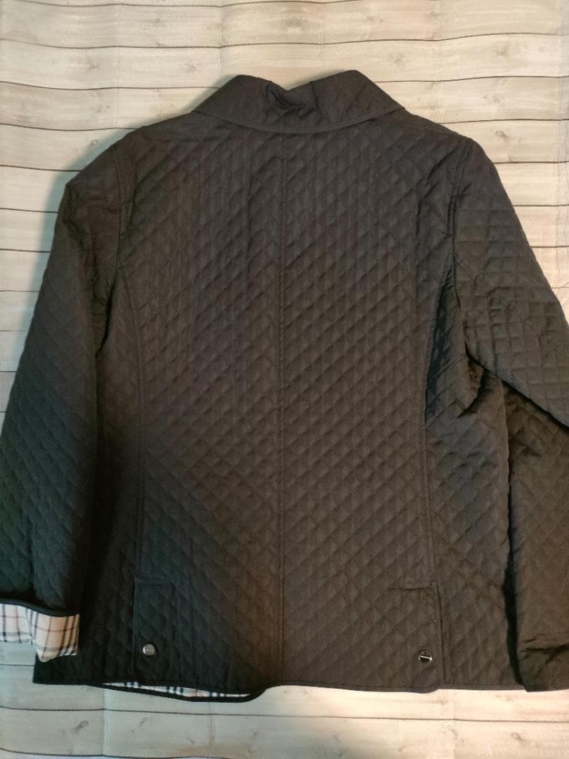 バーバリーキルティングジャケットコート
