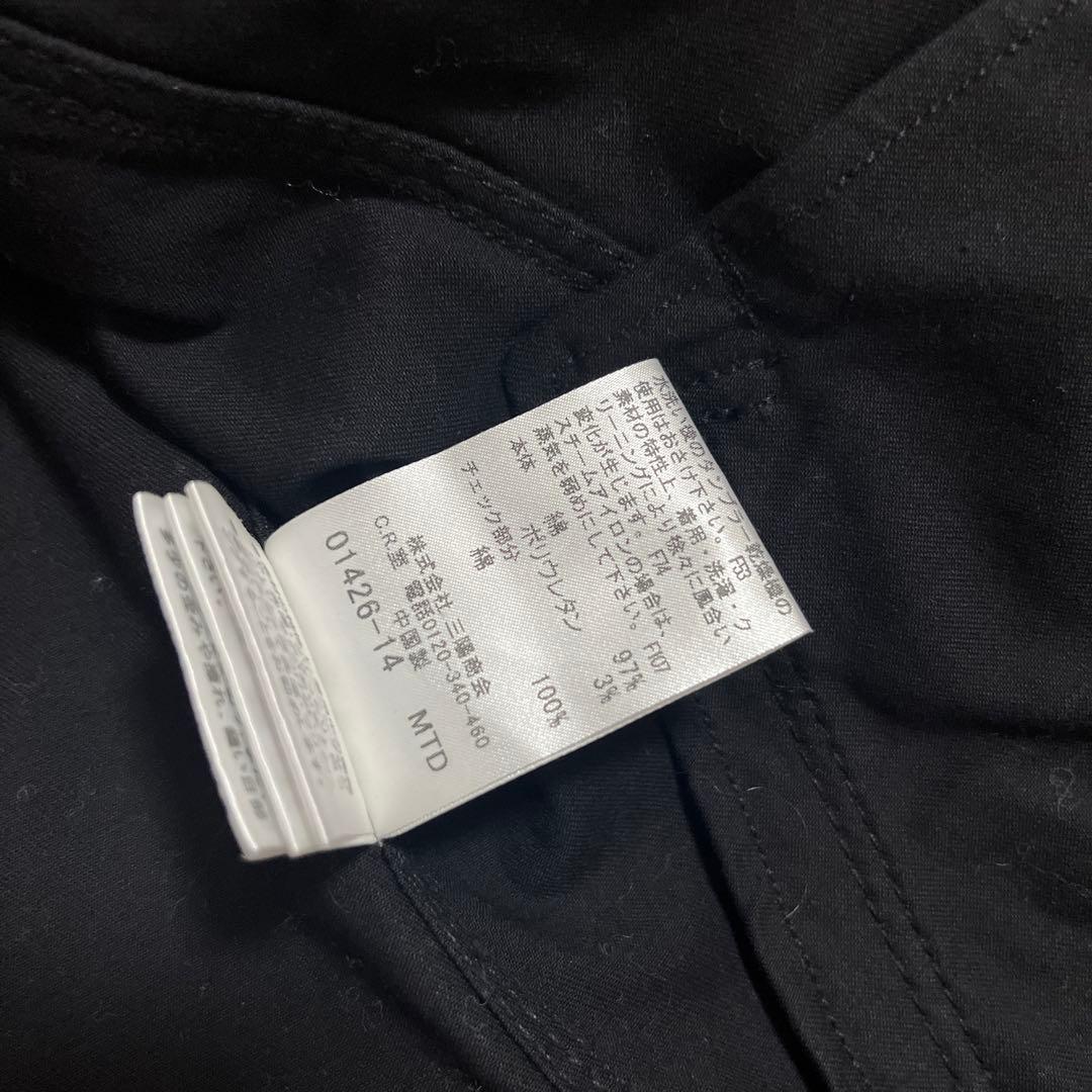 バーバリーロンドン　ジャケット　ブラック×チェック38