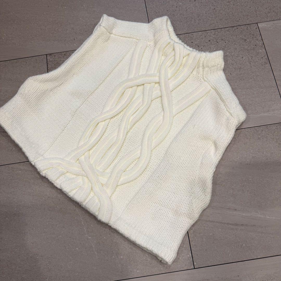 maison de Dolce シャルールベスト 白