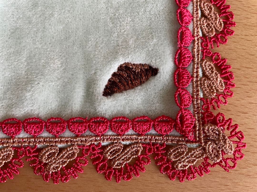 【新品・未使用】近沢レースx POMPADOUR コラボ ハンカチ（3枚セット）