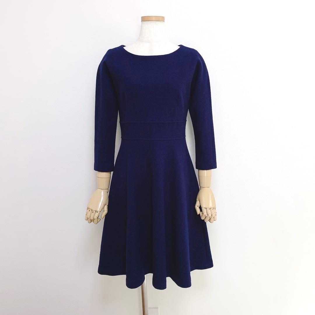 【美品✨】定価40,000円❤️ダイアグラム ✨サイズ36✨ウールワンピース