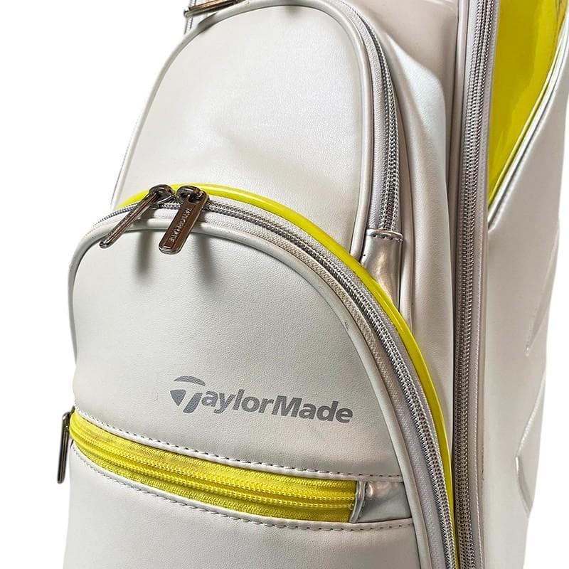 TAYLOR MADE テーラーメイド キャディバッグ ホワイト ゴルフ