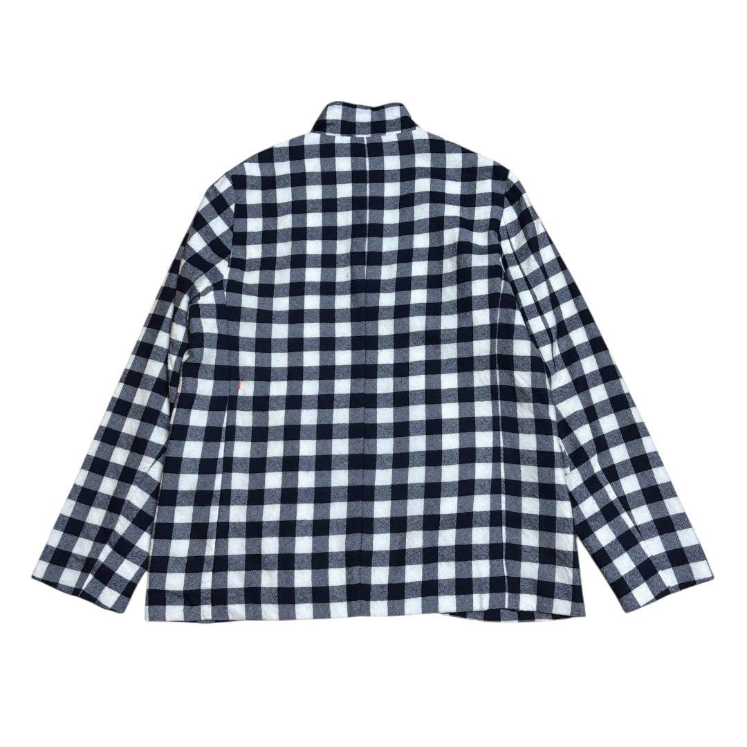 【美品】CASEY CASEY ウールシャツジャケット　カバーオール　M