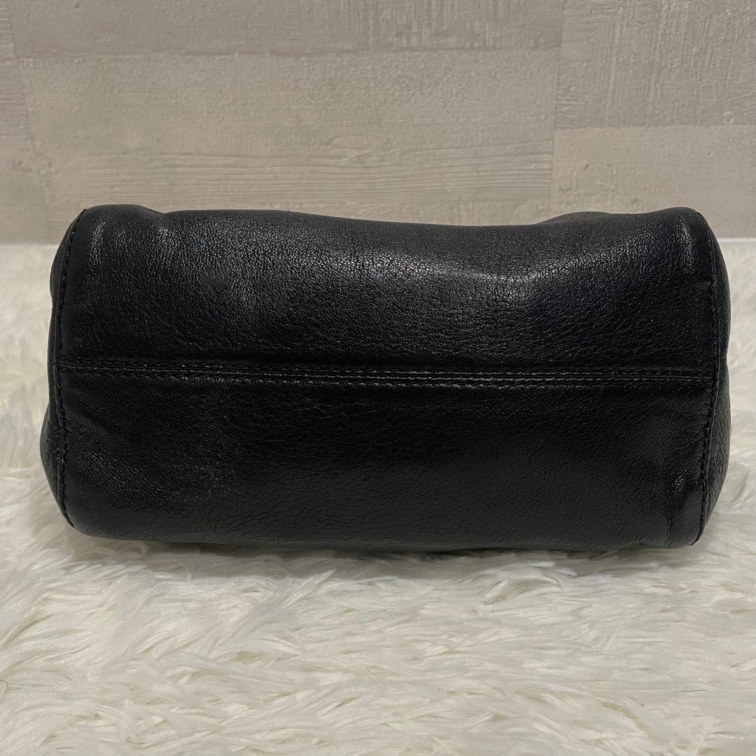 マイケルコース 2way ハンドバッグ ワンショルダー レザー ブラック