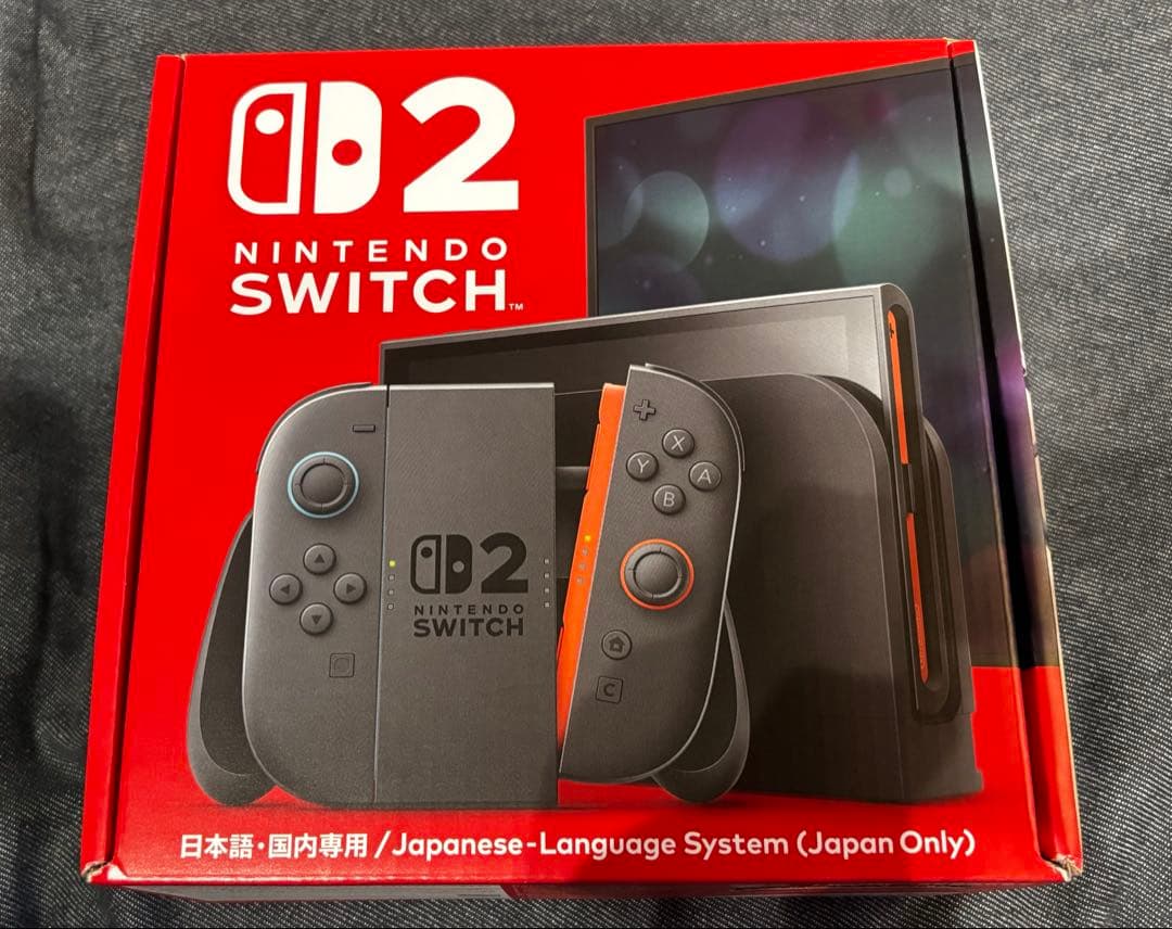 Nintendo Switch 2 本体 未使用　日本語国内専用