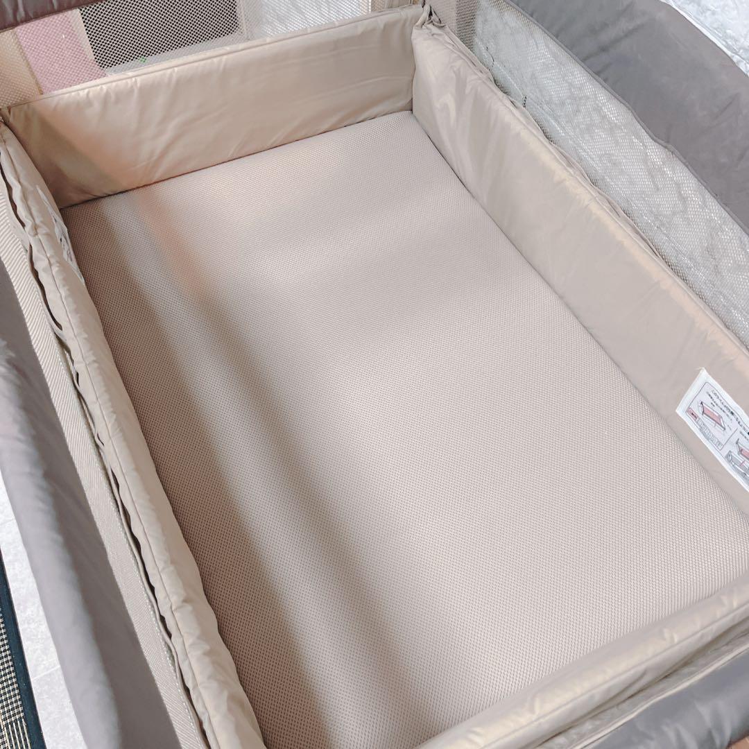 Aprica ココネルエアー ポータブル　ベビーベッド（良品）66047