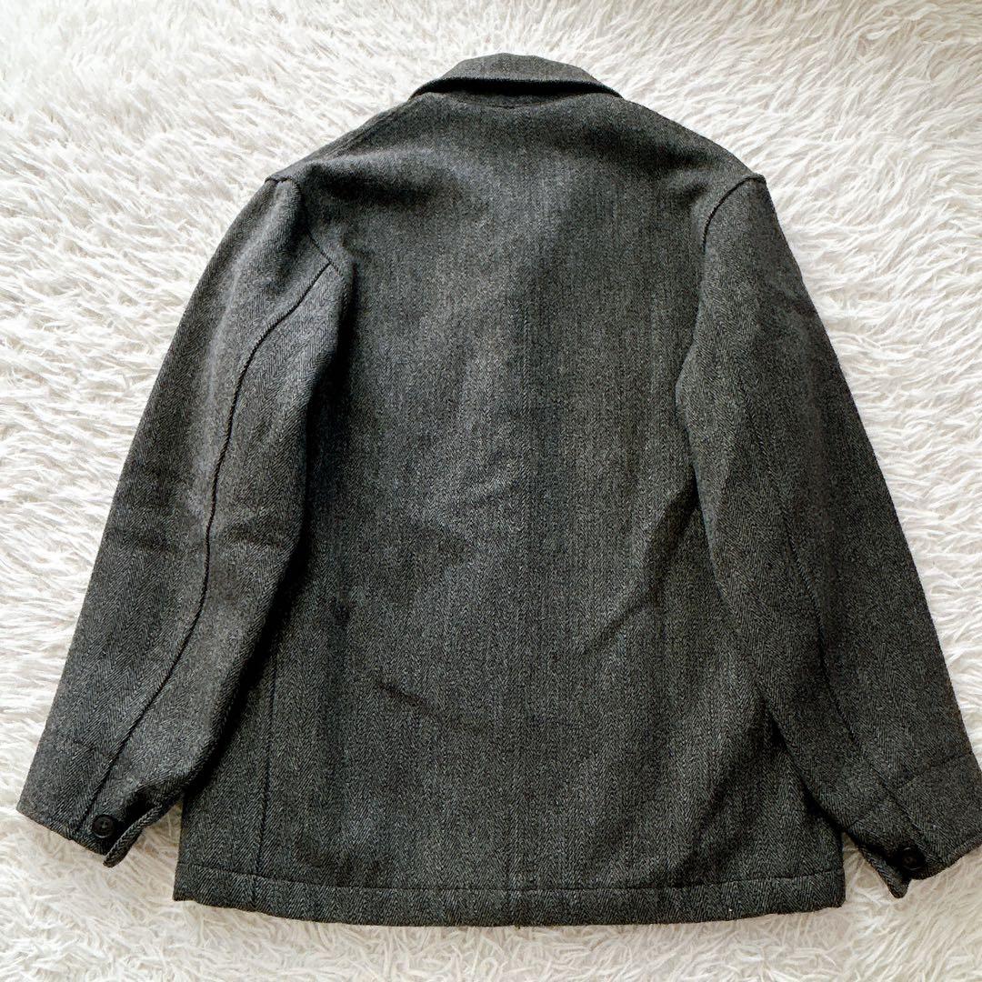 美品　A.P.C. ツイード　ワークジャケット フランス製 ヘリンボーン L相当