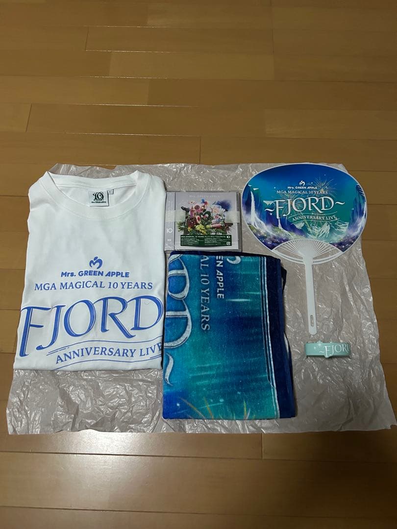 Mrs. GREEN APPLE「FJORD」グッズ　「10」初回特典付きCD
