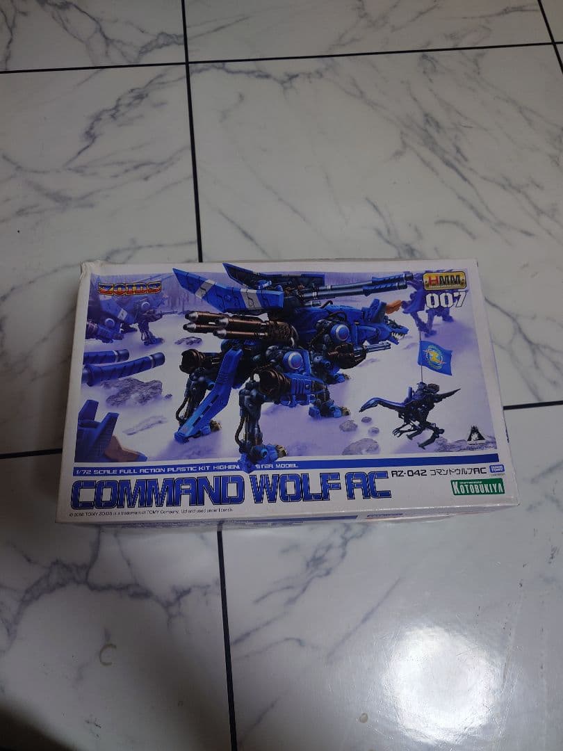 コトブキヤ製ゾイドHMMコマンドウルフAC