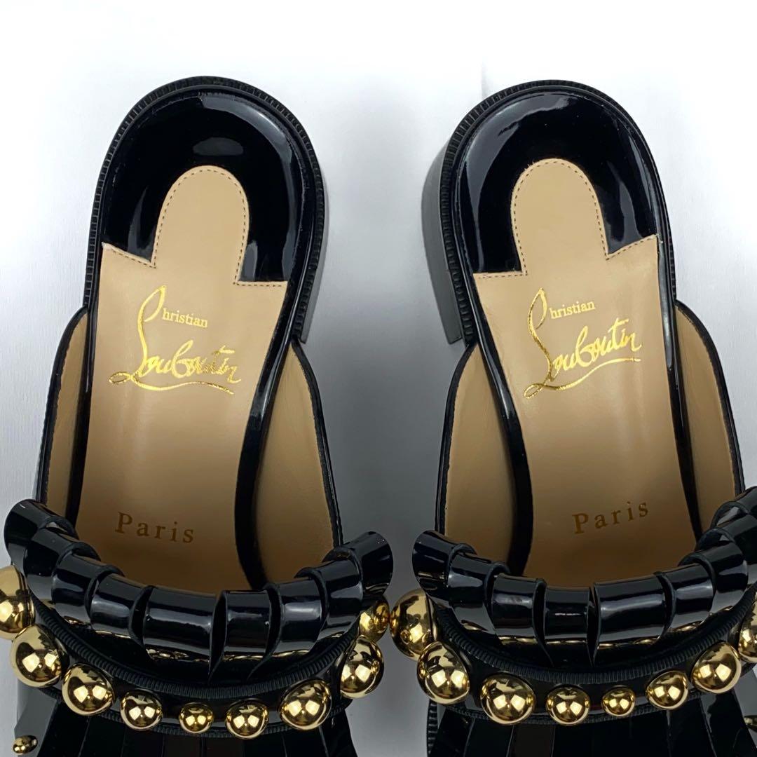 ✨新品同様✨クリスチャンルブタン　OCTAVIAN スタッズ　黒　24.5cm