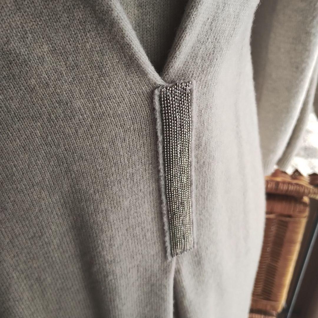 ファビアナフィリッピ　ウール☆カシミヤ☆シルク☆ 　高級　チュニックワンピース