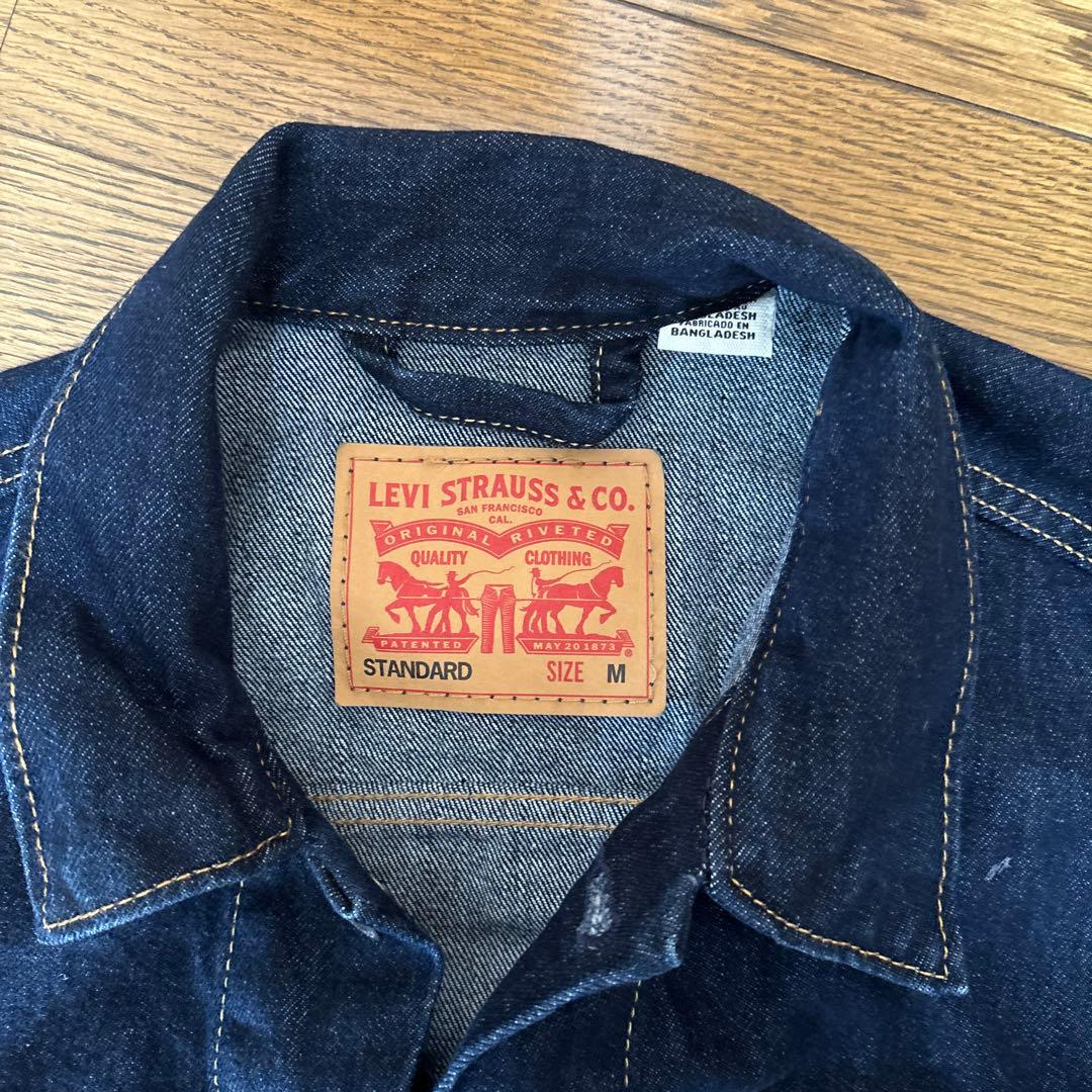 Levi’s リーバイス デニムジャケット インディゴ Mサイズ 定番モデル