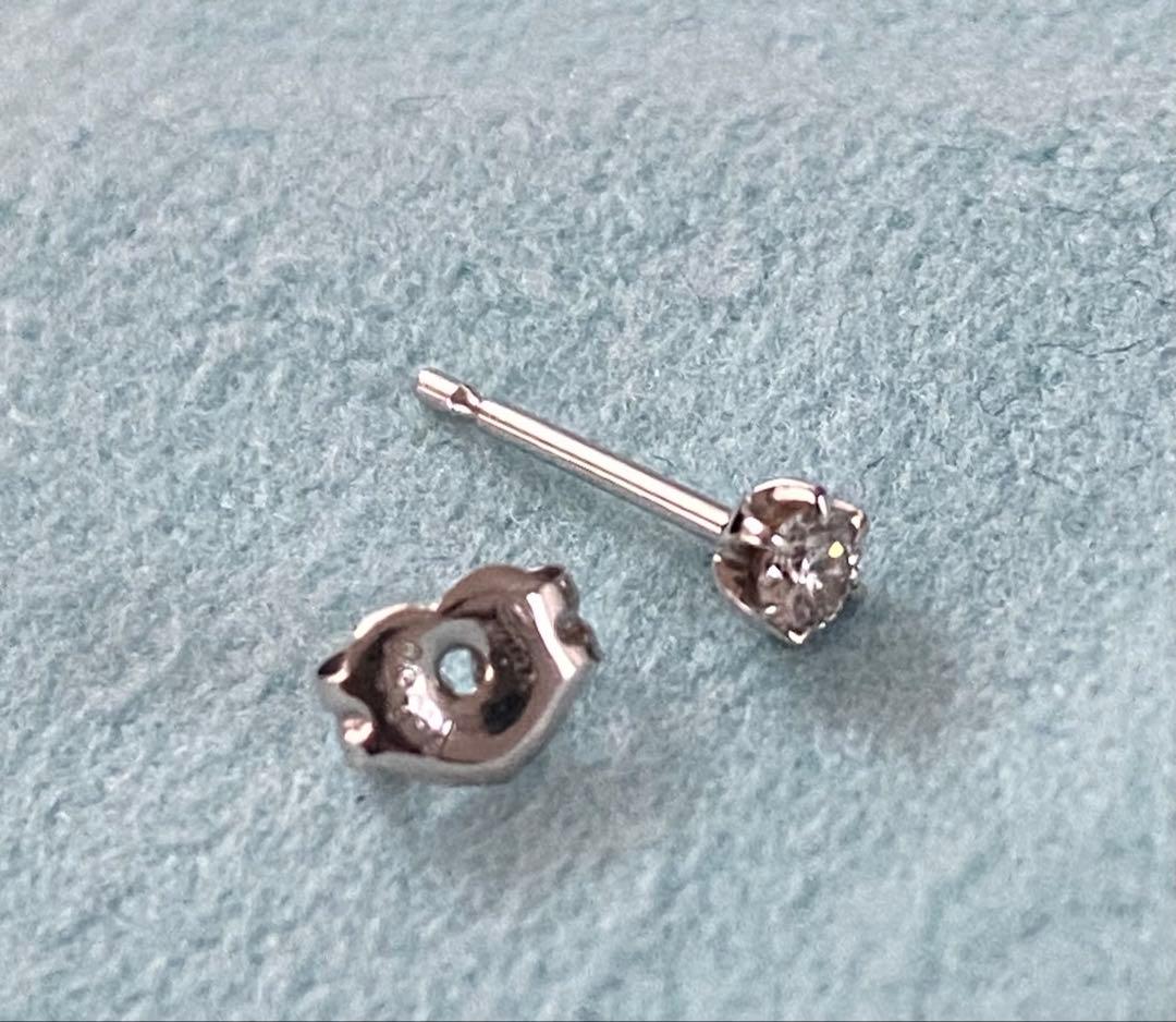 スタージュエリー　ピアス　片耳のみ　プラチナ　ダイヤ