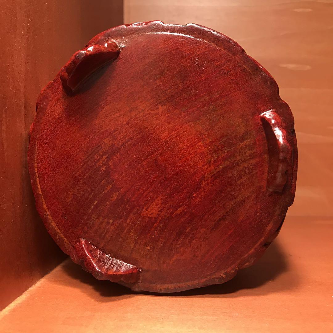 唐木の香炉、未使用