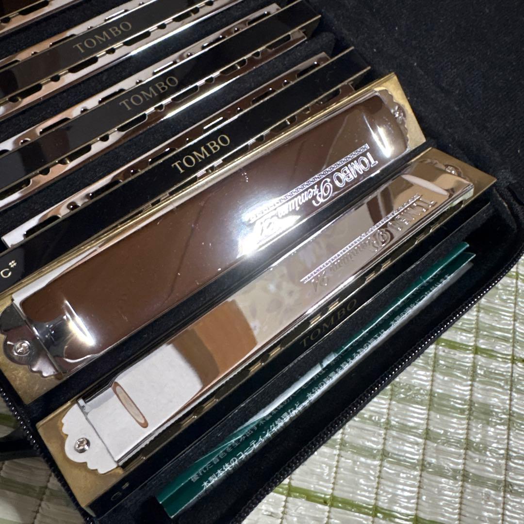 トンボ　プレミアム　21 7本セット　ハーモニカ　楽器