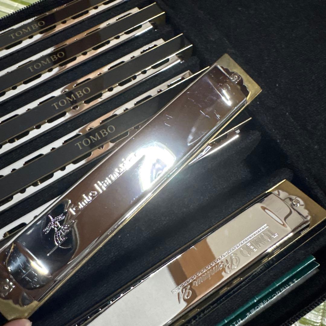 トンボ　プレミアム　21 7本セット　ハーモニカ　楽器