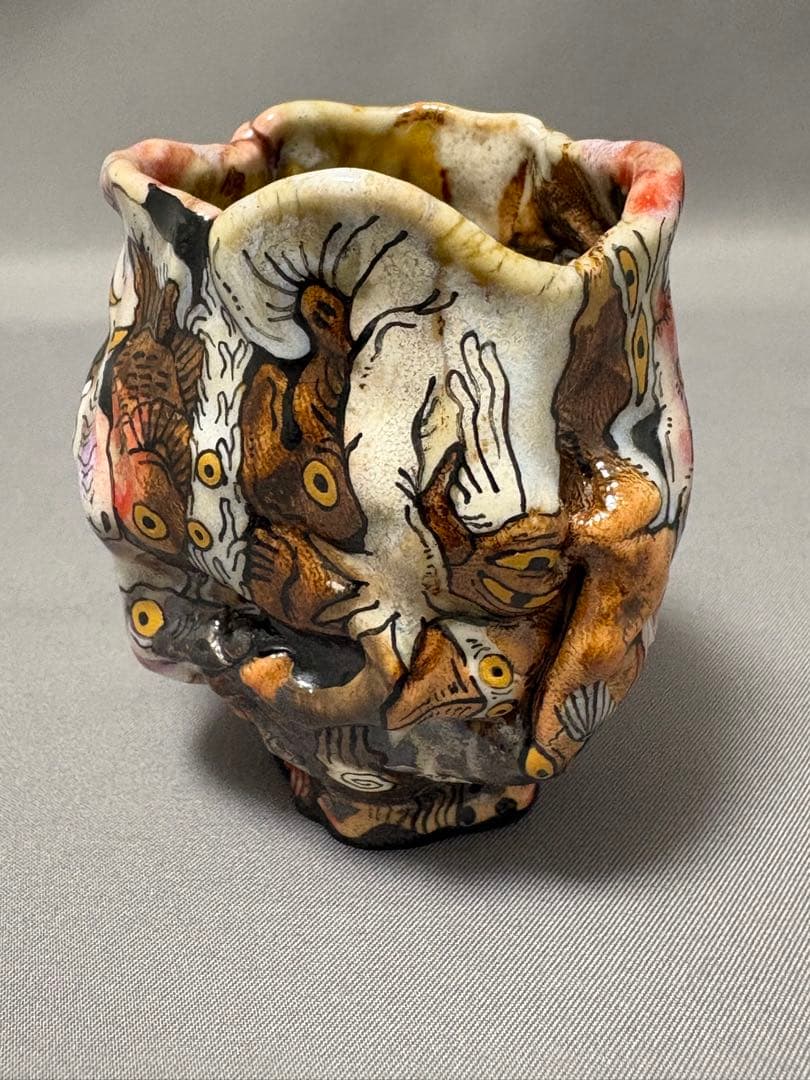 由良薫子　熔怪ぐいのみ