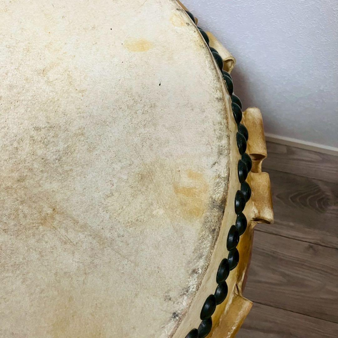 長胴太鼓 和太鼓 一尺6寸　打面48㎝　高さ60㎝②