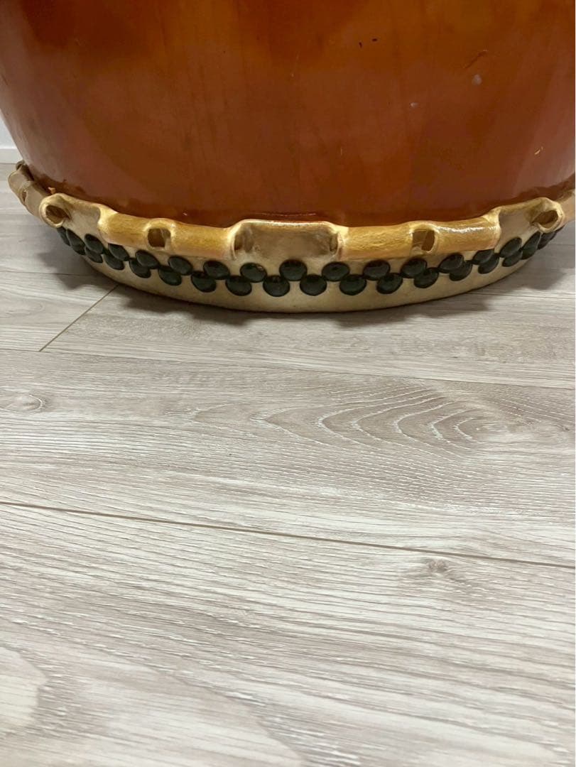 長胴太鼓 和太鼓 一尺6寸　打面48㎝　高さ60㎝②