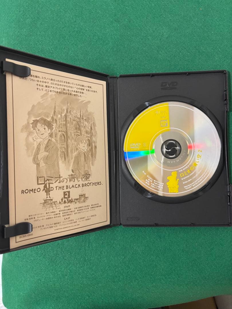 世界名作劇場～ロミオの青い空　DVD全8巻セット