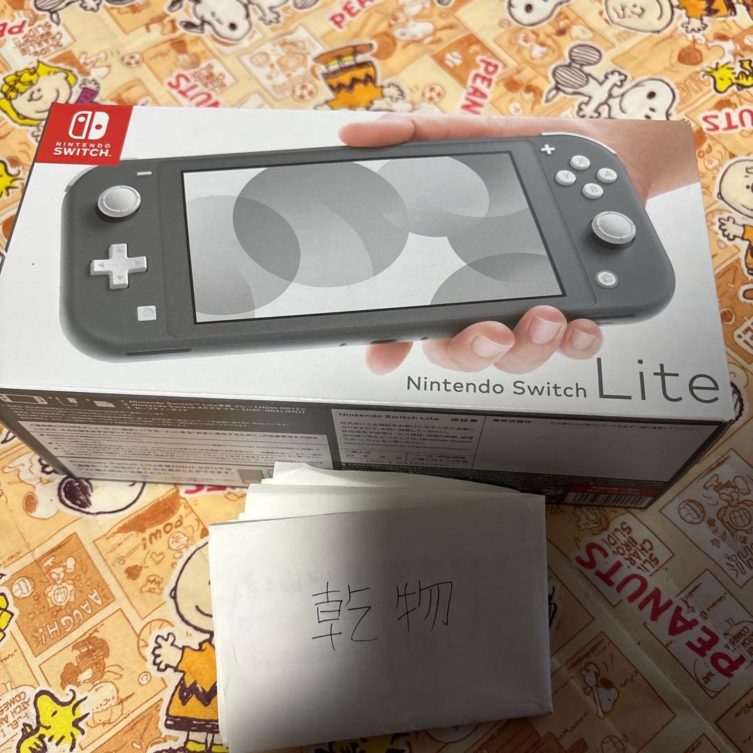 Nintendo Switch Lite グレー 本体　新品