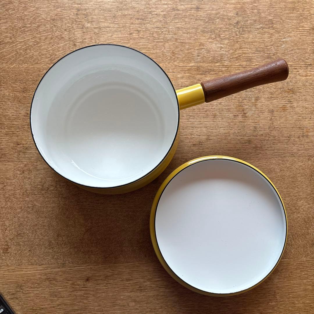 DANSK ダンスク 未使用新品　コベンスタイル 片手鍋 深型 イエロー