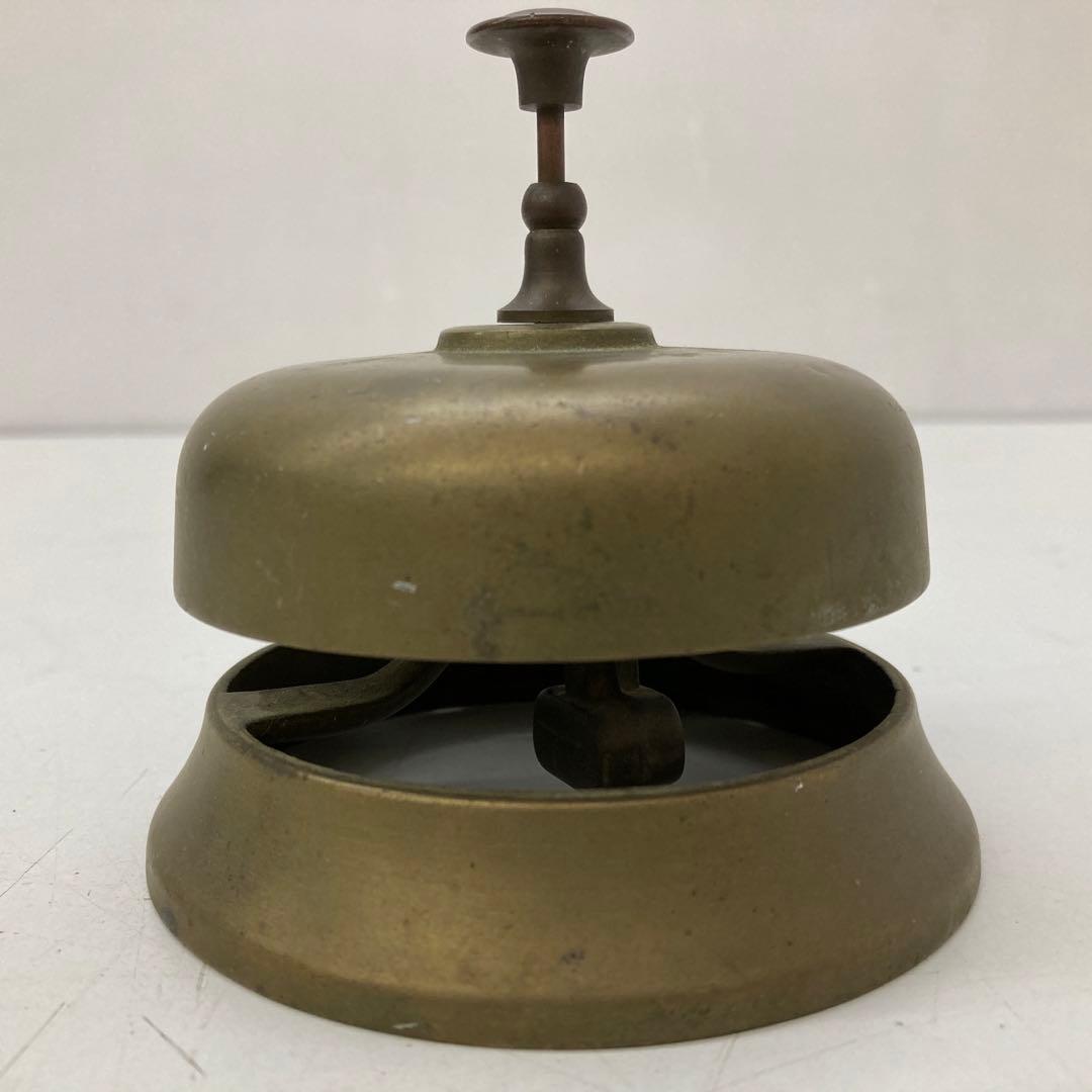 呼び鈴　卓上ベル　コールベル　アンティーク　真鍮